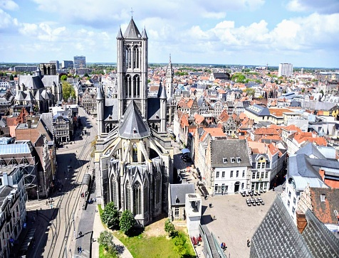 Church of St. Nicholas (Flemish: Sint-Niklaaskerk), Ghent, Belgium