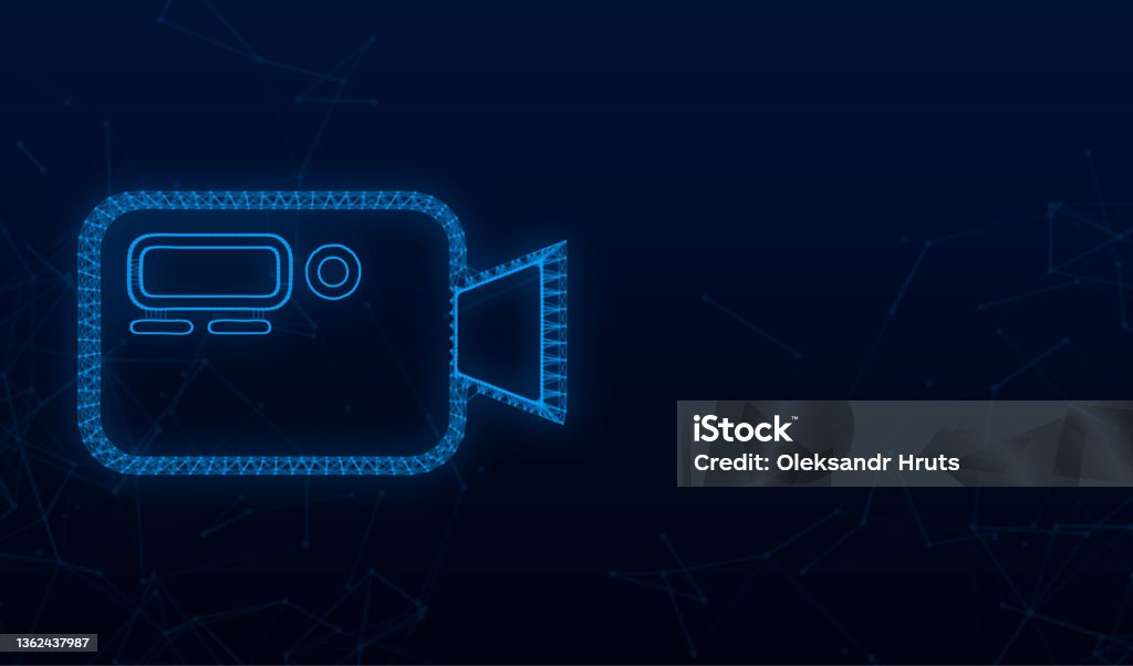 Video Record Vector Video Record Camera Digital Movie Vector Stock Illustration Stock ...