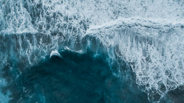 istock Stylized Drone shot of Cronulla Beach Waves Sydney Australia 1362456650