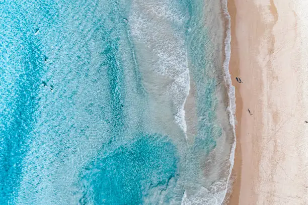 Photo of Stylized Long Exposure Drone Shot of Queenscliff