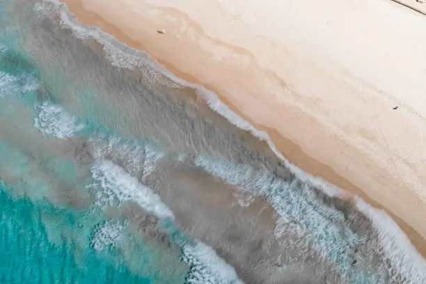 Photo of Stylized Long Exposure Drone Shot of Queenscliff