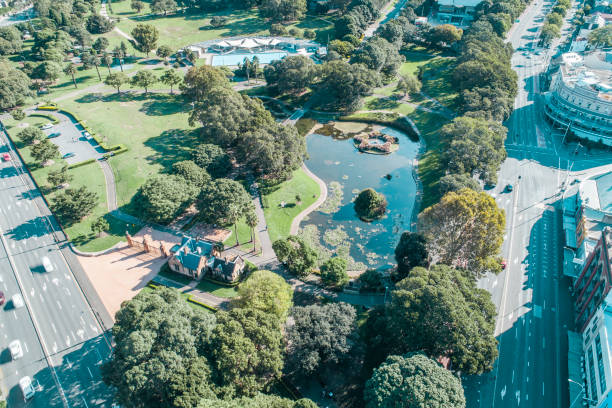 istock Drone Shot of Sydney CBD (Victoria Park) 1362461650