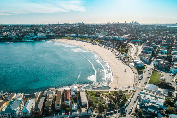 istock Drone Photo Of Bondi Beach (COVID-19) 1362461677