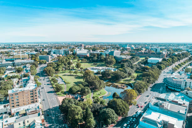 istock Drone Shot of Sydney CBD (Victoria Park) 1362461686
