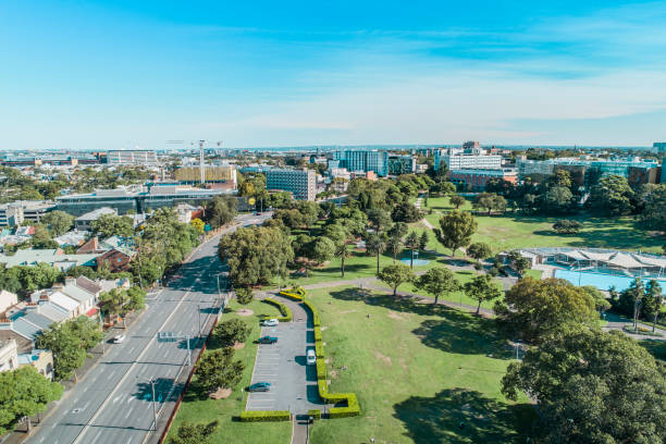 istock Drone Shot of Sydney CBD (Victoria Park) 1362461687