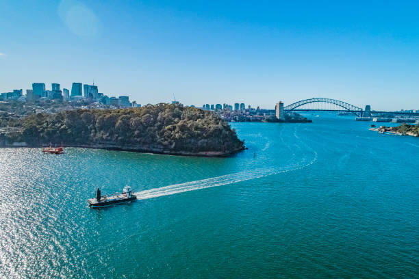 istock Drone Shot of Sydney Harbour 1362461716