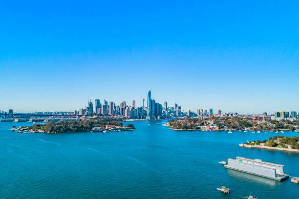 istock Drone Shot of Sydney Harbour 1362461735
