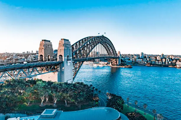 Photo of Drone Shot of Sydney Harbour Bridge