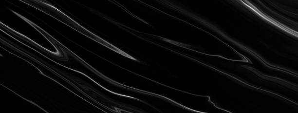istock Black white marble oil ink liquid swirl texture for do ceramic counter dark abstract light background tile marble natural for interior decoration and outside. 1362468520