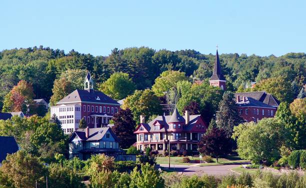 Bayfield, Wisconsin Bayfield, Wisconsin - a small tourist town bayfield county stock pictures, royalty-free photos & images