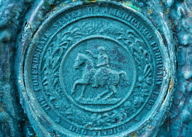 Iron relief on street light in New Orleans