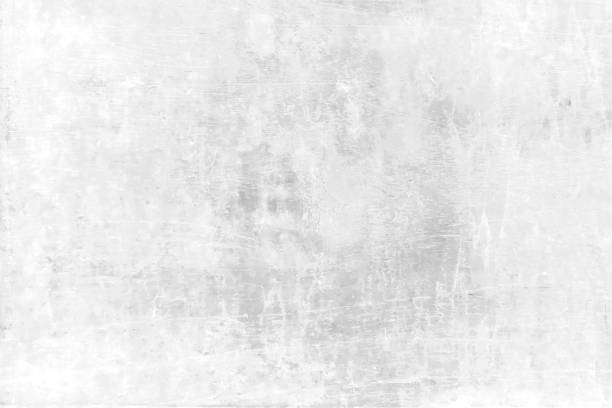 ilustrações de stock, clip art, desenhos animados e ícones de old rustic dirty messy weathered grayscale light gray or white colored grunge wall textured effect horizontal grayscale vector backgrounds or wallpaper - papel parede