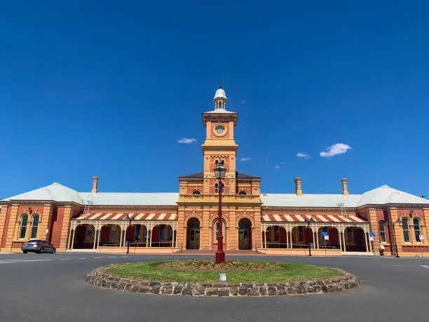 Photo of Albury Railway Station building