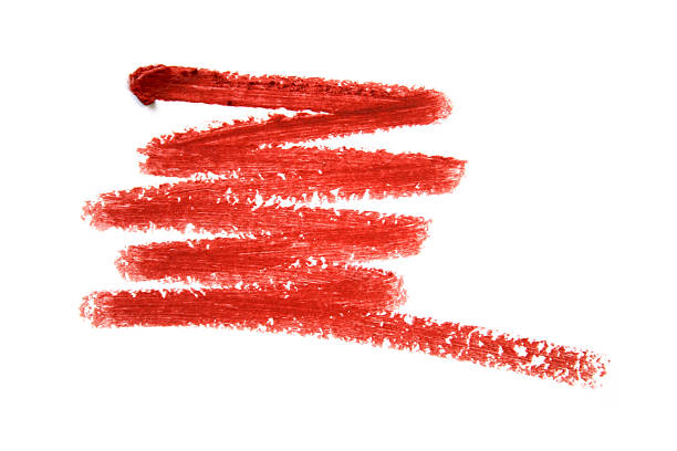 rouge crayon à lèvres, images - crushed make up cosmetics lipstick photos et images de collection