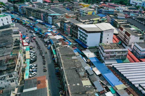 istock Maeklong Train Market, Talad Rom Hub, Ratchaburi, Thailand 1362504232