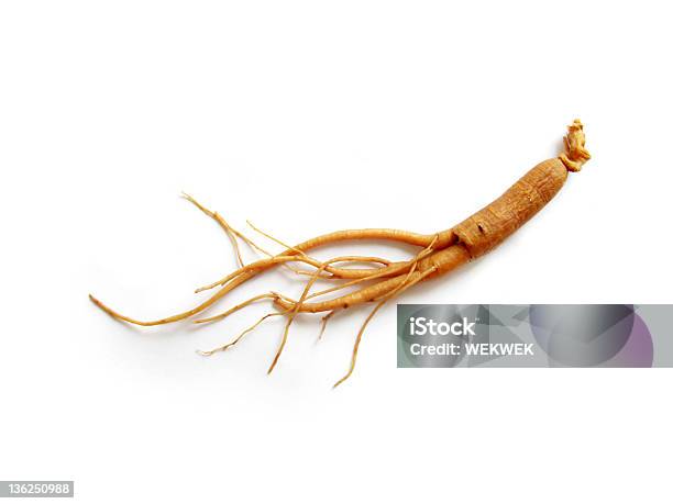 Ginsengroot Stockfoto und mehr Bilder von Ginseng - Ginseng, Freisteller – Neutraler Hintergrund, Wurzel