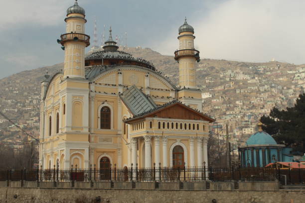 мечеть шах-до шамшира - kabul стоковые фото и изображения