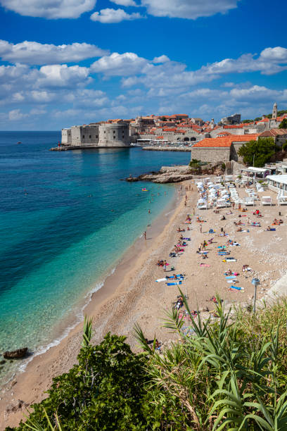 istock A beach is near Dubrovnik old town. 1362516539