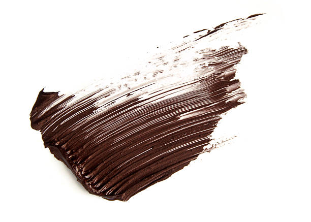 Smear of make-up (mascara)