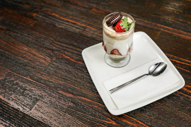 Magnolia Dessert With Presentation