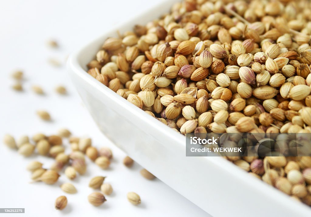 Семена кориандра - Стоковые фото Без людей роялти-фри