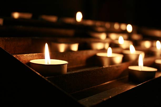 istock Candles in the Church 136252331