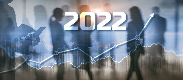 istock New year 2022 financial technology is changing business. Growth graph with return on investment idea 1362523334