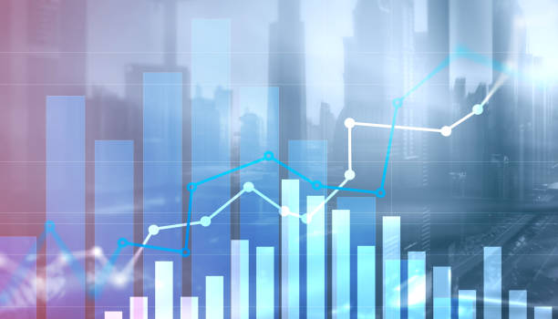 istock Stock market forex trading graph and candlestick chart 1362523348
