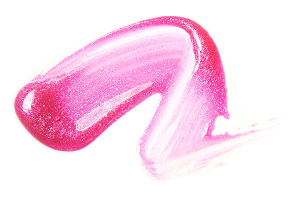 istock A ink smear of lipgloss smudged 136252373