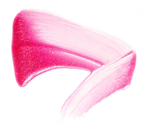 istock Smears of lipgloss 136253057