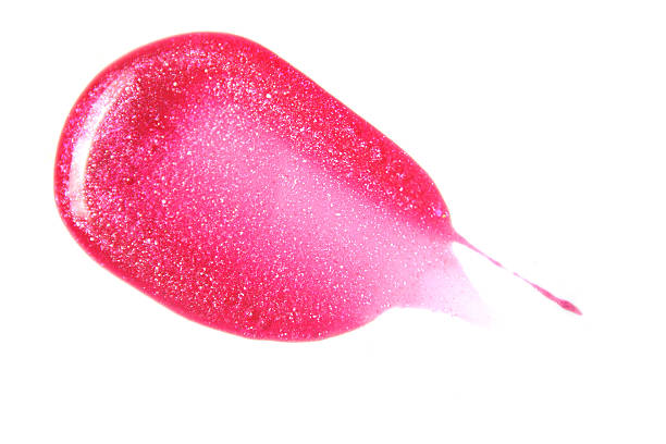 istock Smears of lipgloss 136253072