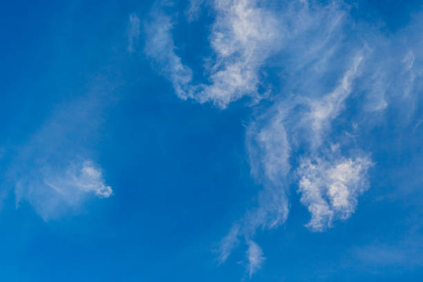istock Cirrus and Stratus clouds in dramatic blue sky over Cape Town 1362535684
