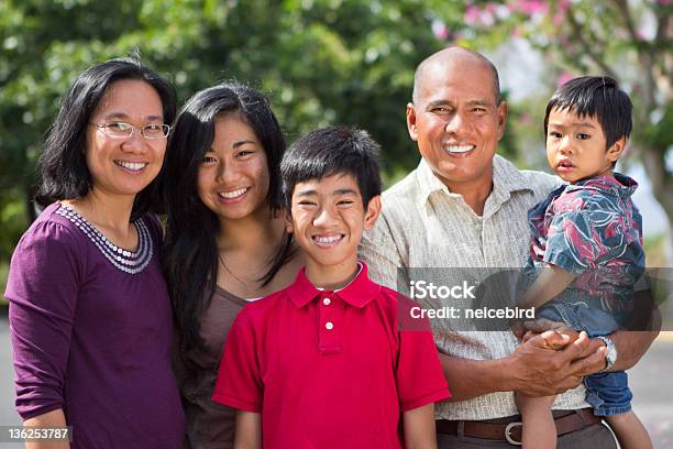 Familia Feliz De Isla Foto de stock y más banco de imágenes de Filipinas - Filipinas, Familia, Isleño del Océano Pacífico