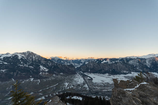 istock Evening mood over the rhine valley 1362538312