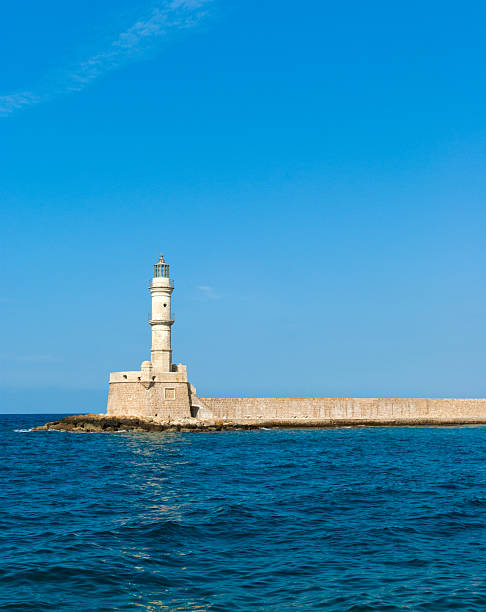 istock Venetian lighthouse in Chania 136254421