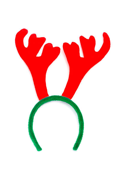 istock santa reindeer horns 136254646