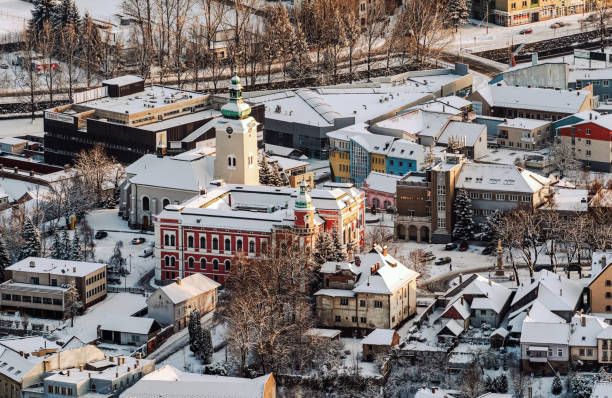 istock Town Ruzomberok at SLovakia 1362550277