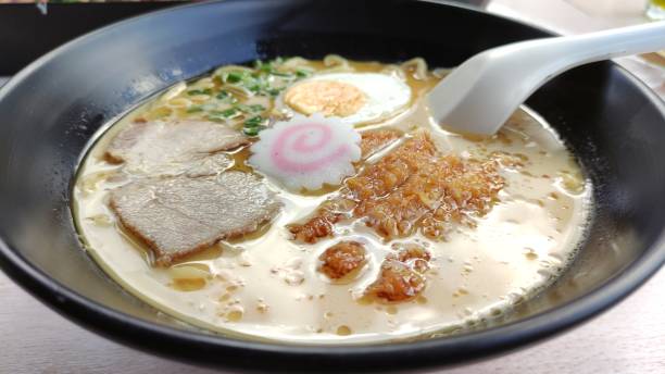 istock Pork Ramen with Pork Bone Soup 1362552787