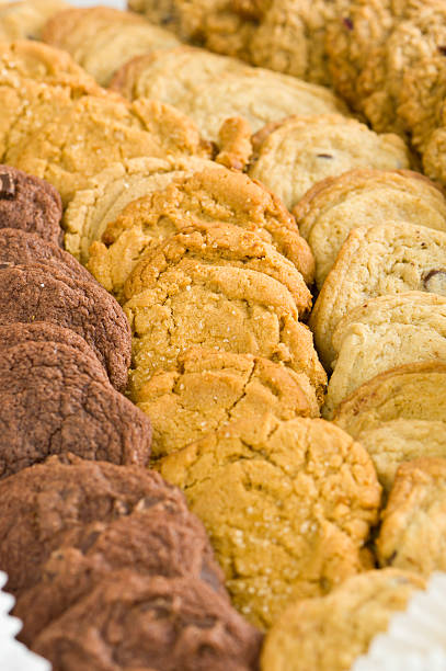 istock Dessert Tray with Cookies brownies and  136255451