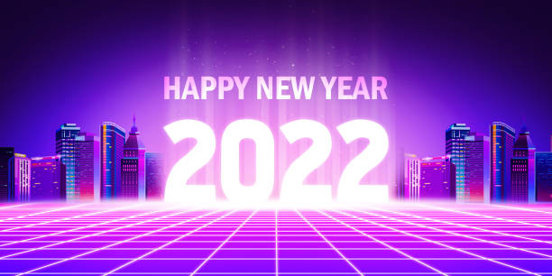 istock 2022 Metaverse Concept 3D Rendered Futuristic Background, Technology New Year and New Era backdrop. Happy New Year 2022 Tech wallpaper 1362554519
