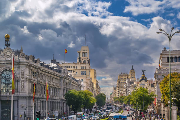 istock Street in Madrid, Spain 1362555503