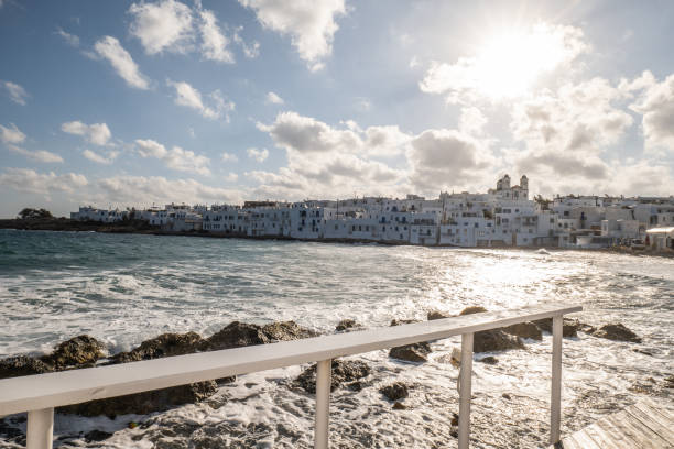 istock Naoussa harbour, Paros, Greece 1362557067