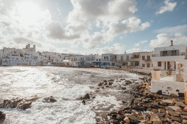 istock Naoussa harbour, Paros, Greece 1362557081