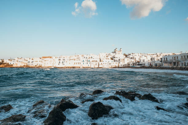 istock Naoussa harbour, Paros, Greece 1362558408