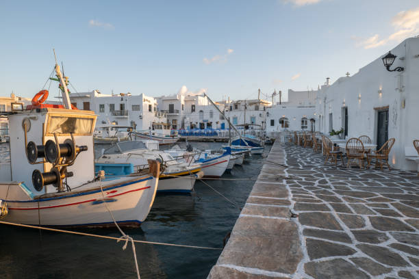 istock Naoussa harbour, Paros, Greece 1362558714