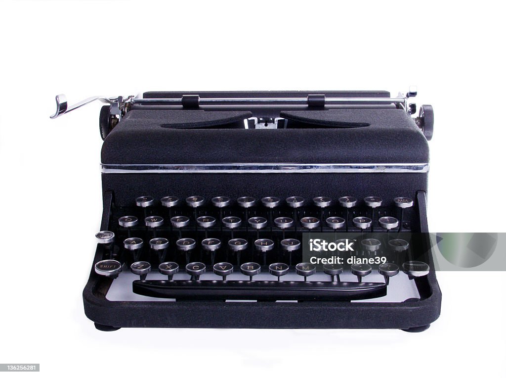 Velha Máquina de Escrever - Royalty-free Antiguidade Foto de stock