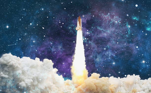 istock Space Shuttle Launch.Deep space. Beauty of endless universe. Elements of this image furnished by NASA 1362564534