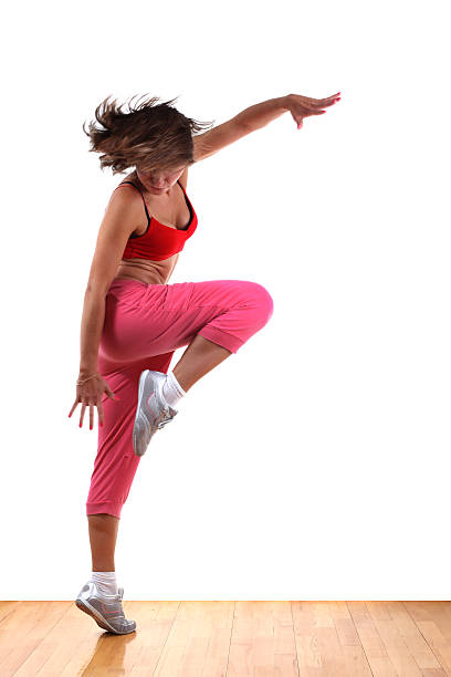istock woman modern dancer in ballroom 136256851