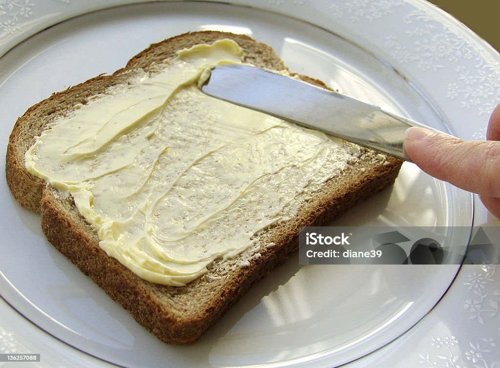 Chleb i masło - Zbiór zdjęć royalty-free (Do posmarowania)
