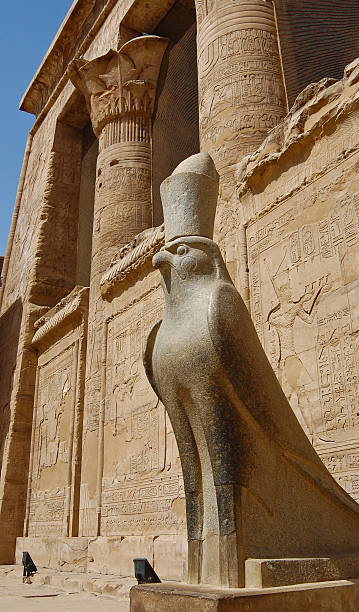 istock Statue of Horus, Egypt 136257318